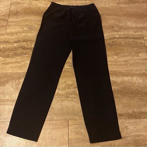 Susan Graver Women’s Knit Blue Size 4 Straight Leg Pull on Pants - Picture 6 of 9